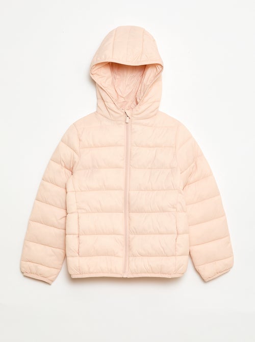 Licht donsjas met capuchon - Kiabi