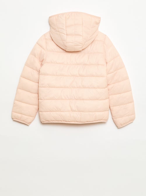 Licht donsjas met capuchon - Kiabi