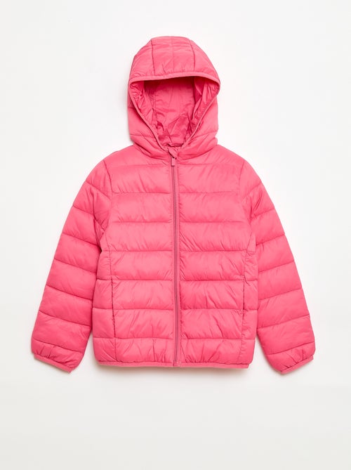 Licht donsjas met capuchon - Kiabi