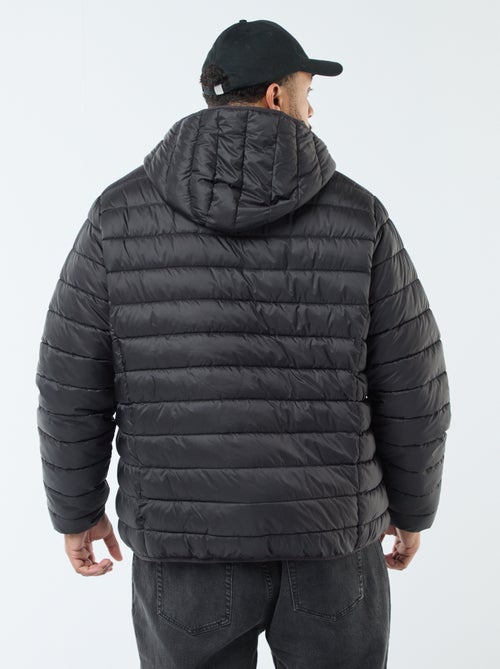 Licht, doorgestikt donsjack met capuchon - Kiabi