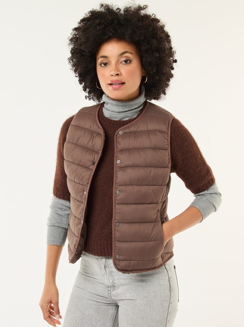 Licht gewatteerde bodywarmer - Kiabi