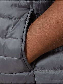 Herenmode grote maten - Licht, mouwloos donsjack - Kiabi