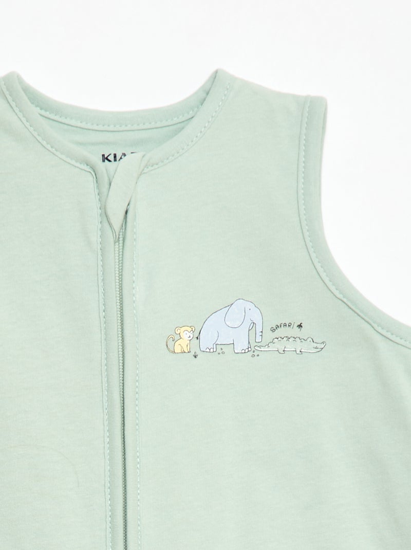 Lichte babyslaapzak - TOG 0.5 Blauw - Kiabi