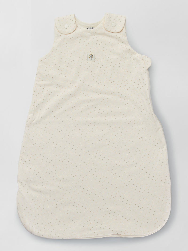 Lichte babyslaapzak van jersey - TOG 1 WIT - Kiabi