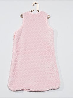 Lichte babyslaapzak van pluchetricot - Kiabi