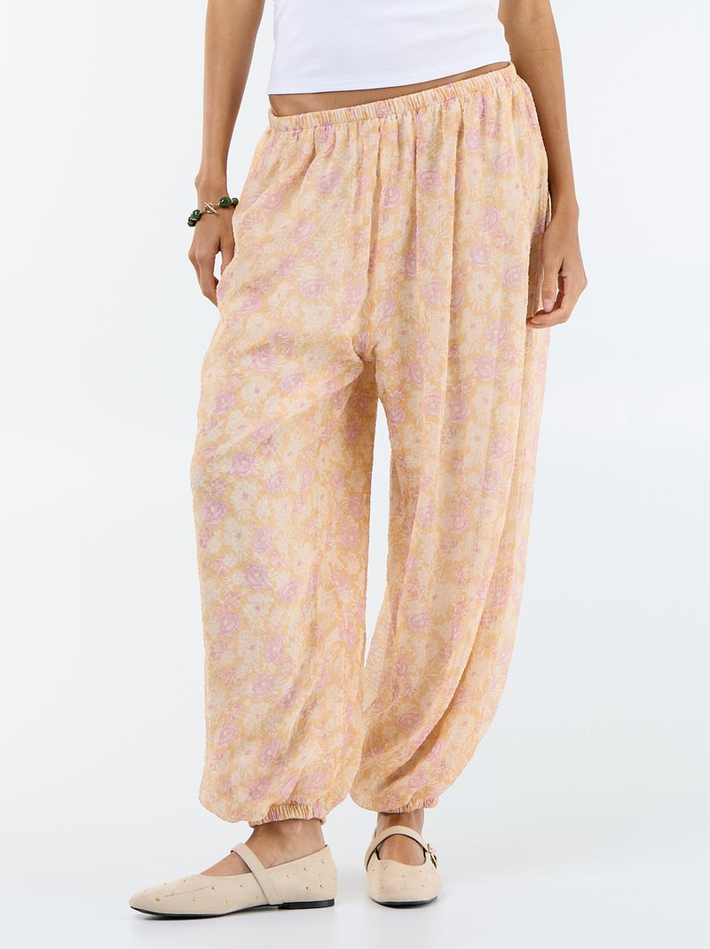 Lichte ballonbroek Wit - Kiabi
