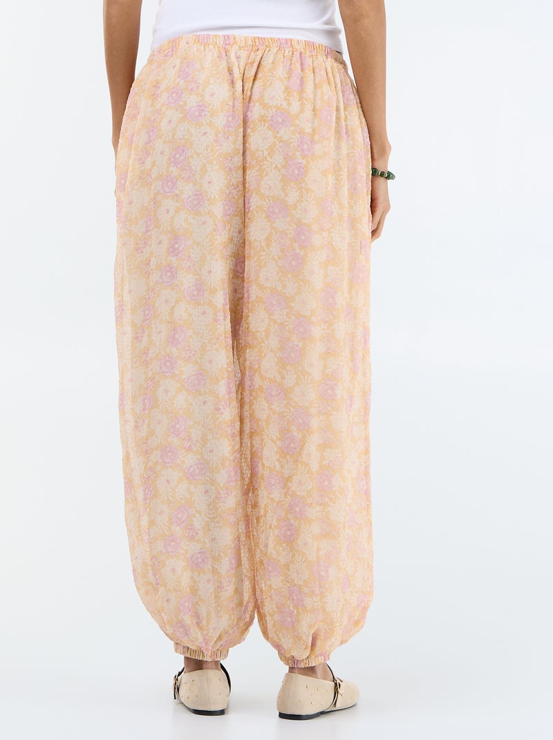 Lichte ballonbroek Wit - Kiabi