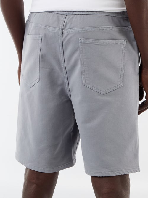 Lichte bermuda met trekkoordjes - Kiabi