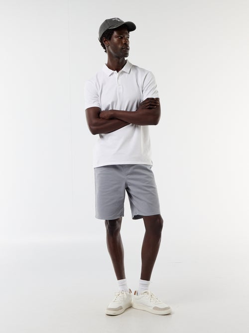 Lichte bermuda met trekkoordjes - Kiabi