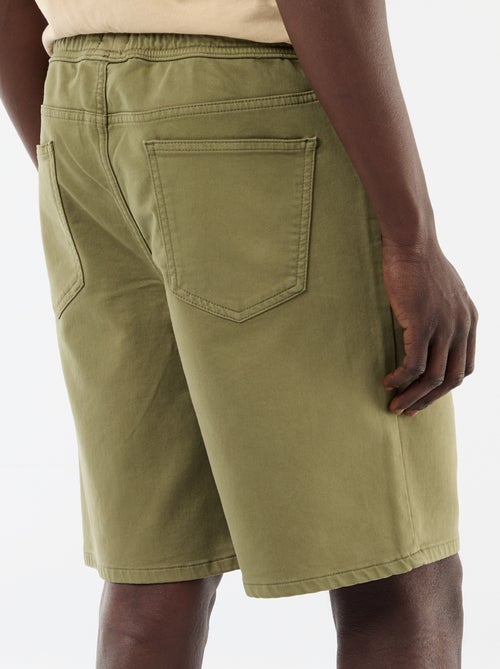 Lichte bermuda met trekkoordjes - Kiabi