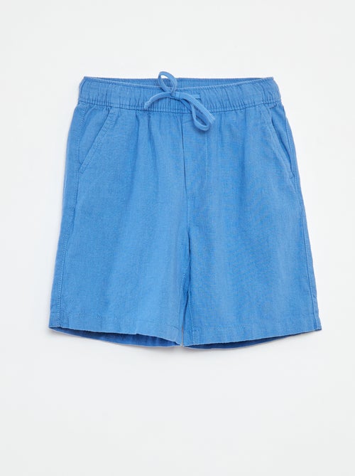 Lichte bermuda met zakjes - Kiabi