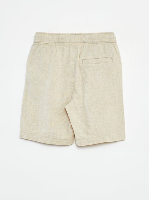 Lichte bermuda met zakjes - Kiabi
