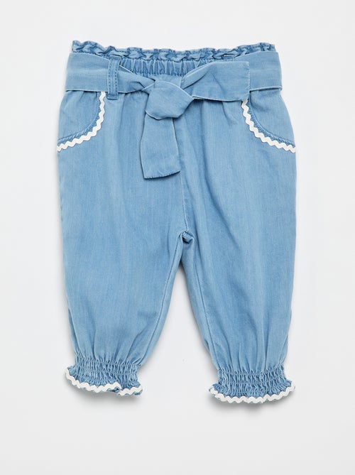 Lichte denim pantalon - Kiabi