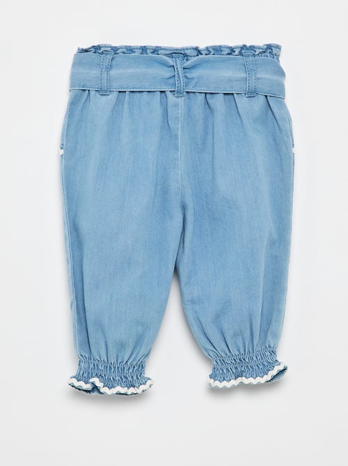 Lichte denim pantalon - Kiabi