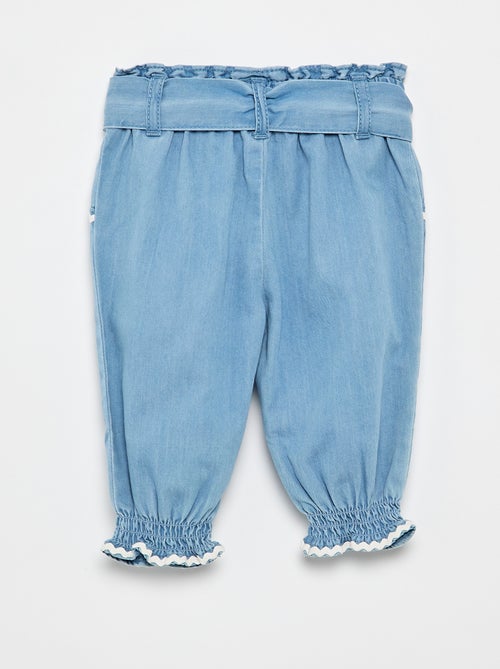 Lichte denim pantalon - Kiabi