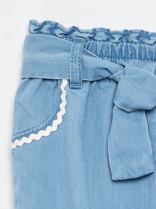 Lichte denim pantalon - Kiabi