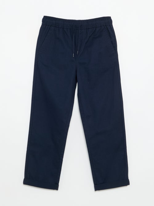 Lichte effen broek - Kiabi