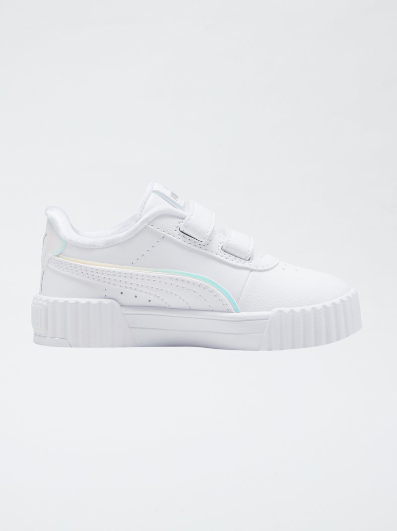 Lichte effen glanzende sneaker PUMA Wit - Kiabi