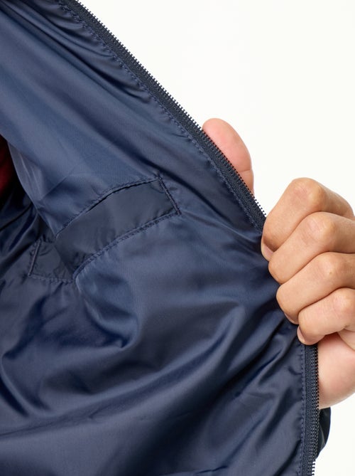 Lichte gewatteerde jas met ritssluiting - Kiabi
