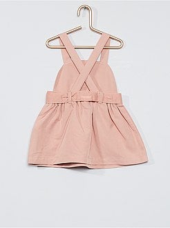 Lichte jurk + ceintuur - Kiabi