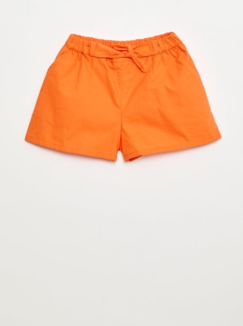 Lichte katoenen short - Kiabi