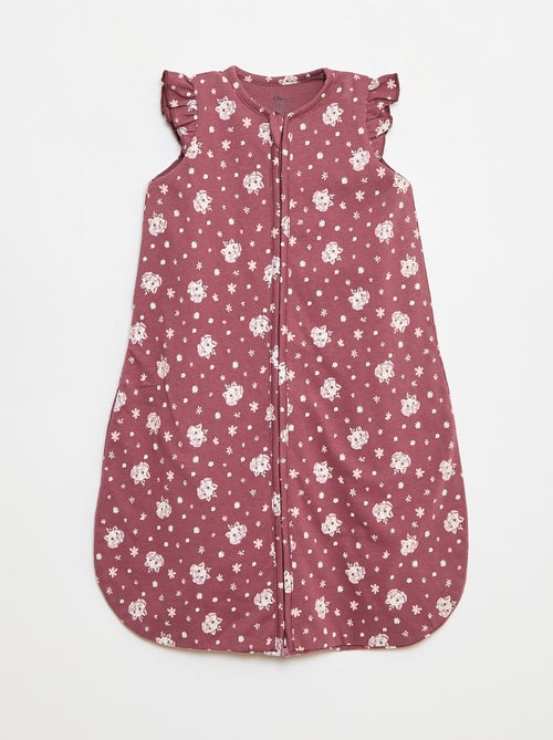 Lichte, mouwloze babyslaapzak van katoen met Disney/Marie-print,  TOG-waarde 1 - Kiabi