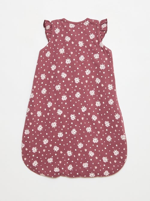 Lichte, mouwloze babyslaapzak van katoen met Disney/Marie-print,  TOG-waarde 1 - Kiabi