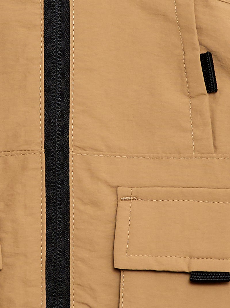 Lichte parka met kap Biege - Kiabi