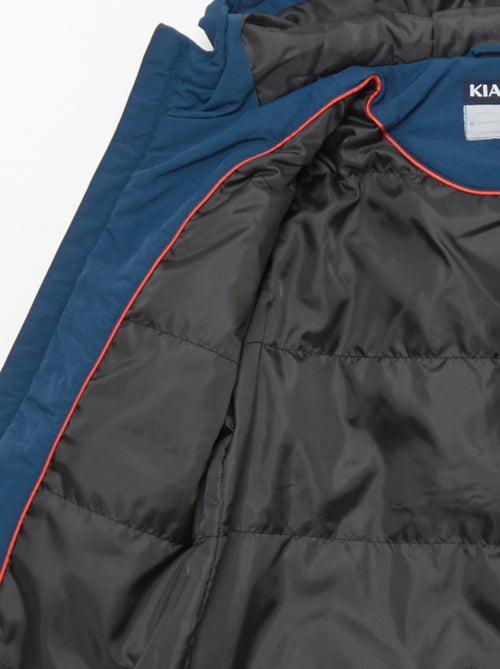 Lichte parka met kap en 2 opgestikte zakken met klep - Kiabi