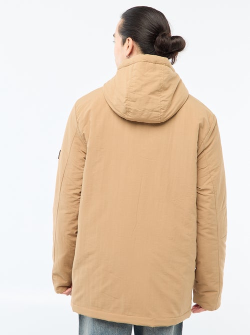 Lichte parka met waterafstotende capuchon - Kiabi