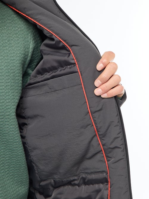 Lichte parka met waterafstotende capuchon - Kiabi