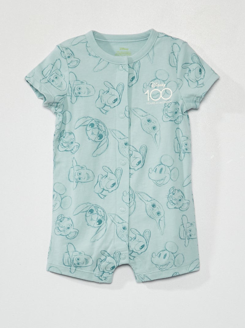 Lichte pyjama 'Disney' BLAUW - Kiabi
