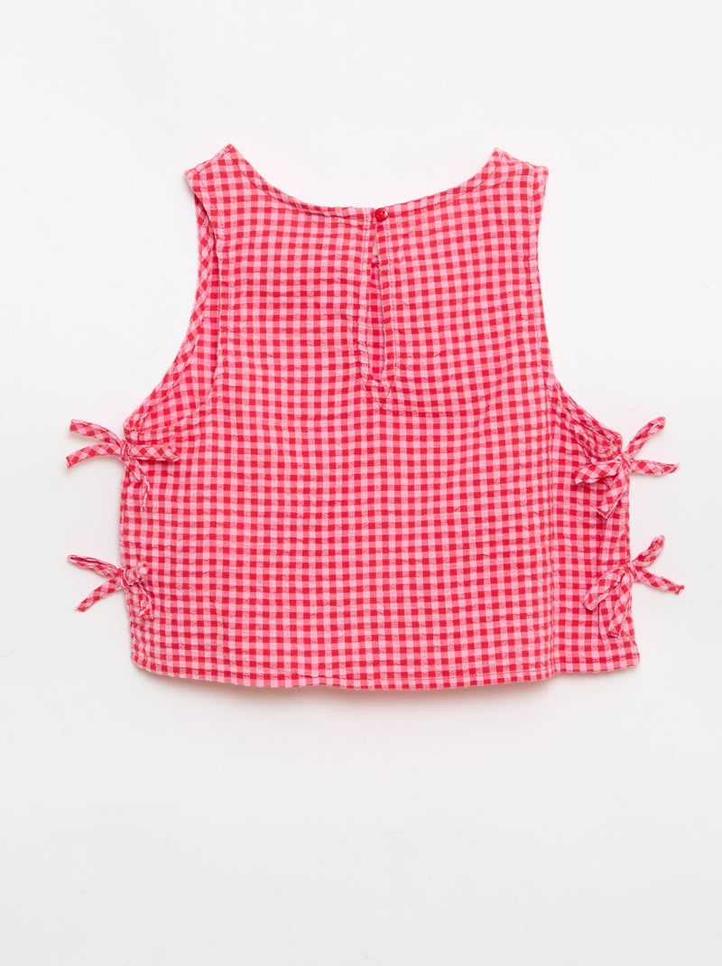 Lichte set met short en blouse - 2-delig Rose - Kiabi