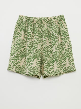 Lichte short met print 'JDY'