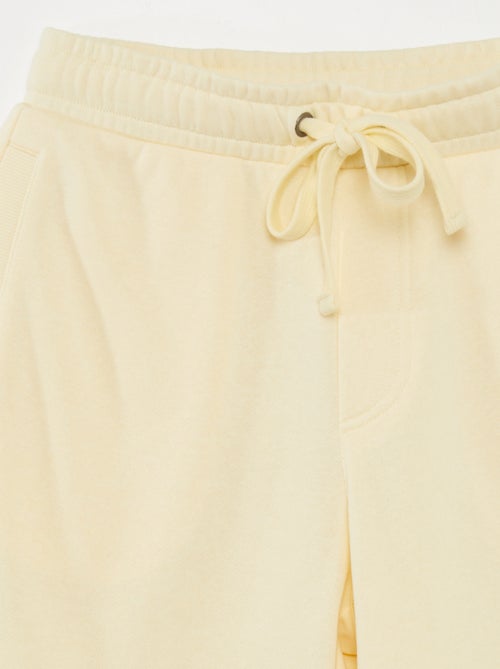 Lichte short van effen joggingstof - Kiabi