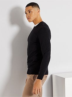 Lichte trui met ronde hals - Kiabi