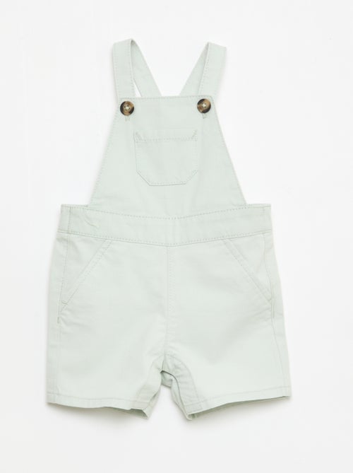 Lichte tuinbroek met verstelbare bandjes - Kiabi