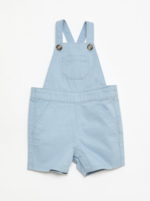 Lichte tuinbroek met verstelbare bandjes - Kiabi