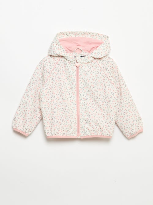 Lichte windbreaker met capuchon - Kiabi