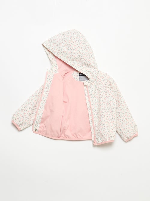 Lichte windbreaker met capuchon - Kiabi