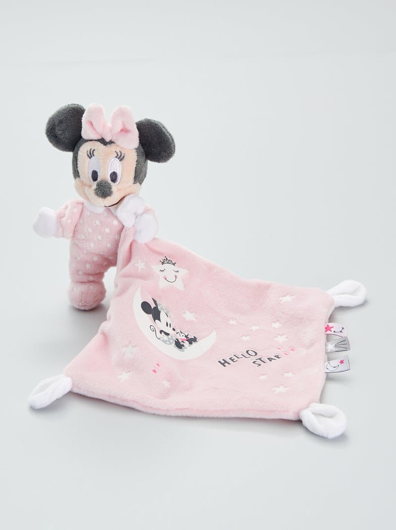 Lichtgevende knuffel 'Minnie' roze - Kiabi