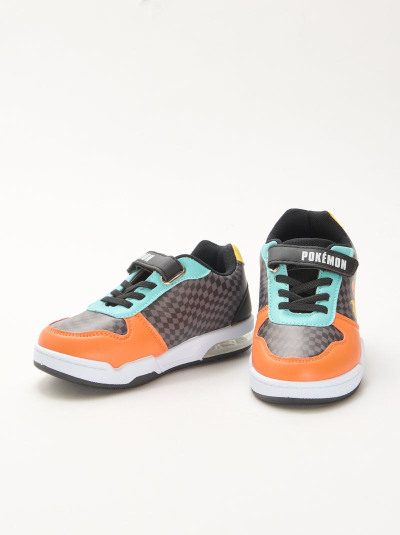 Lichtgevende Pokémon-sneakers Oranje - Kiabi