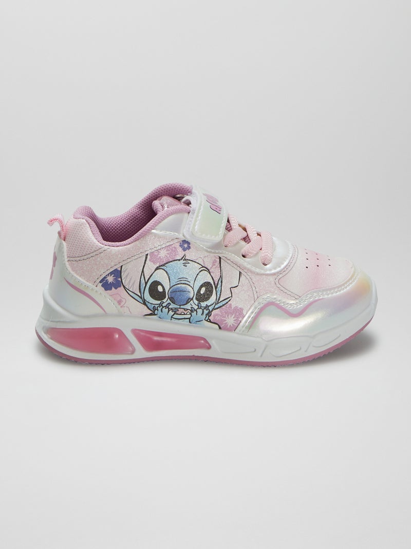 Lichtgevende sneakers 'Stitch' ROSE - Kiabi