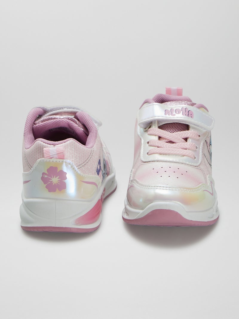 Lichtgevende sneakers 'Stitch' ROSE - Kiabi