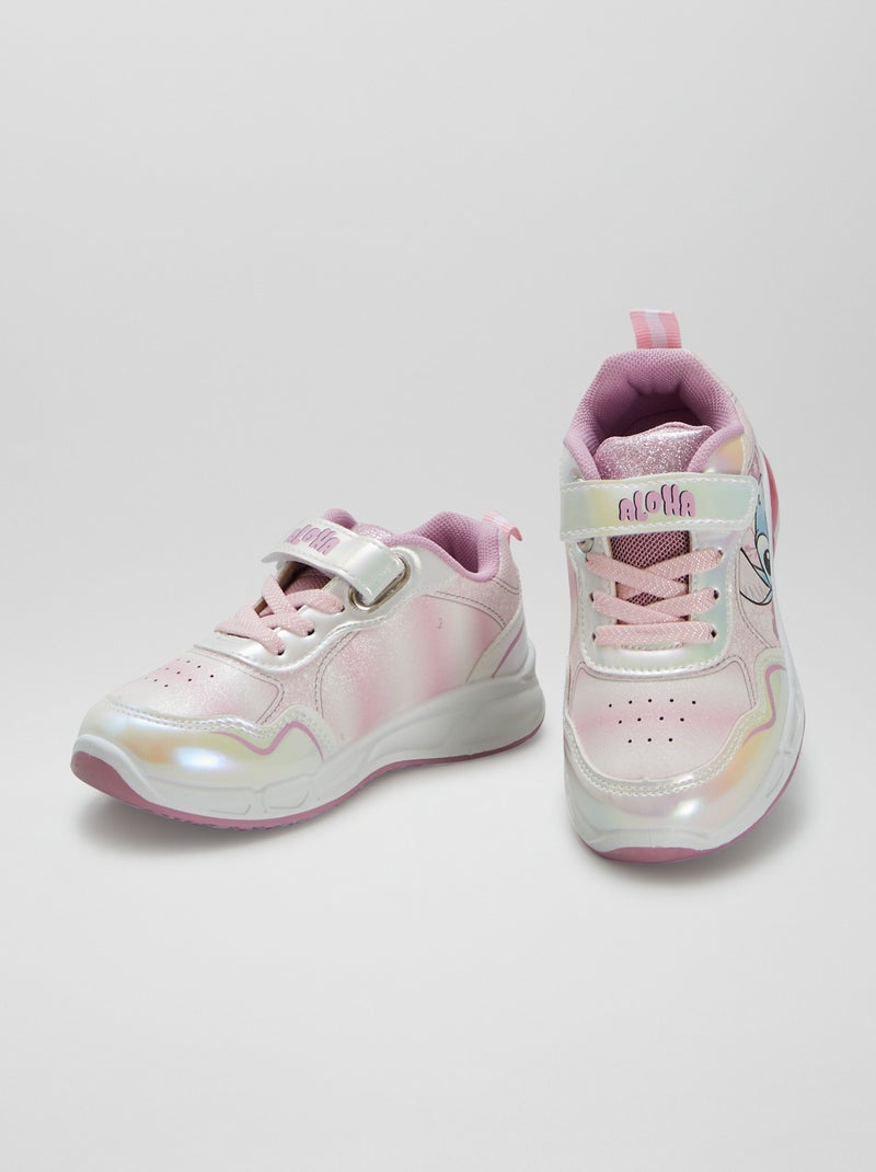 Lichtgevende sneakers 'Stitch' ROSE - Kiabi