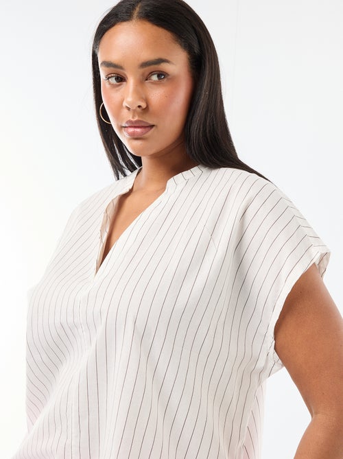 Lichtgewicht bloes met korte mouwen - Kiabi