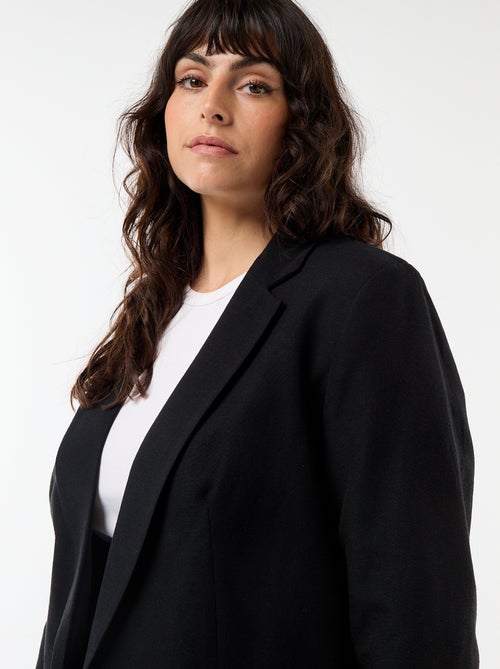 Lichtgewicht lange blazer - Kiabi