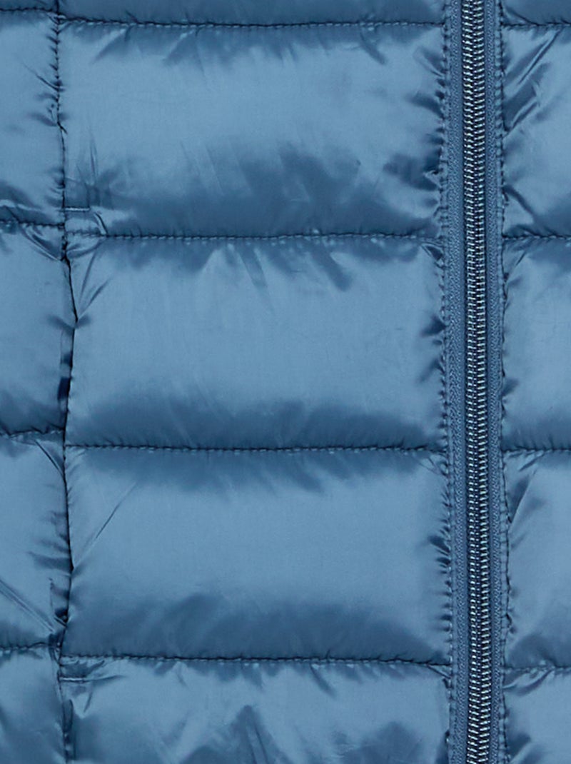 Lichtgewicht mouwloze bodywarmer Blauw - Kiabi