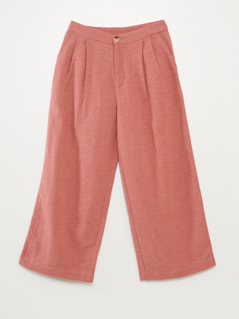 Linnen broek ROSE - Kiabi