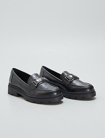 Loafers met hak discount dames